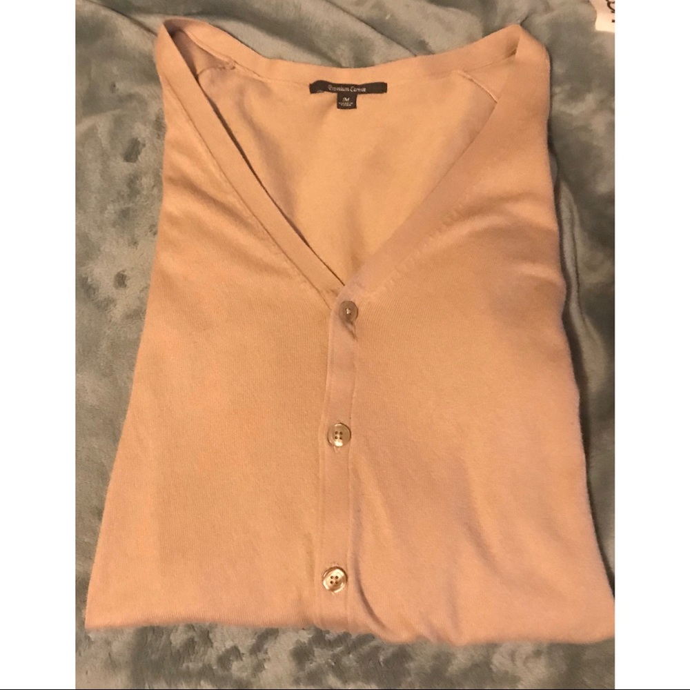 ✨Never worn-Uniqlo Premium Cotton & Nylon Cardigan